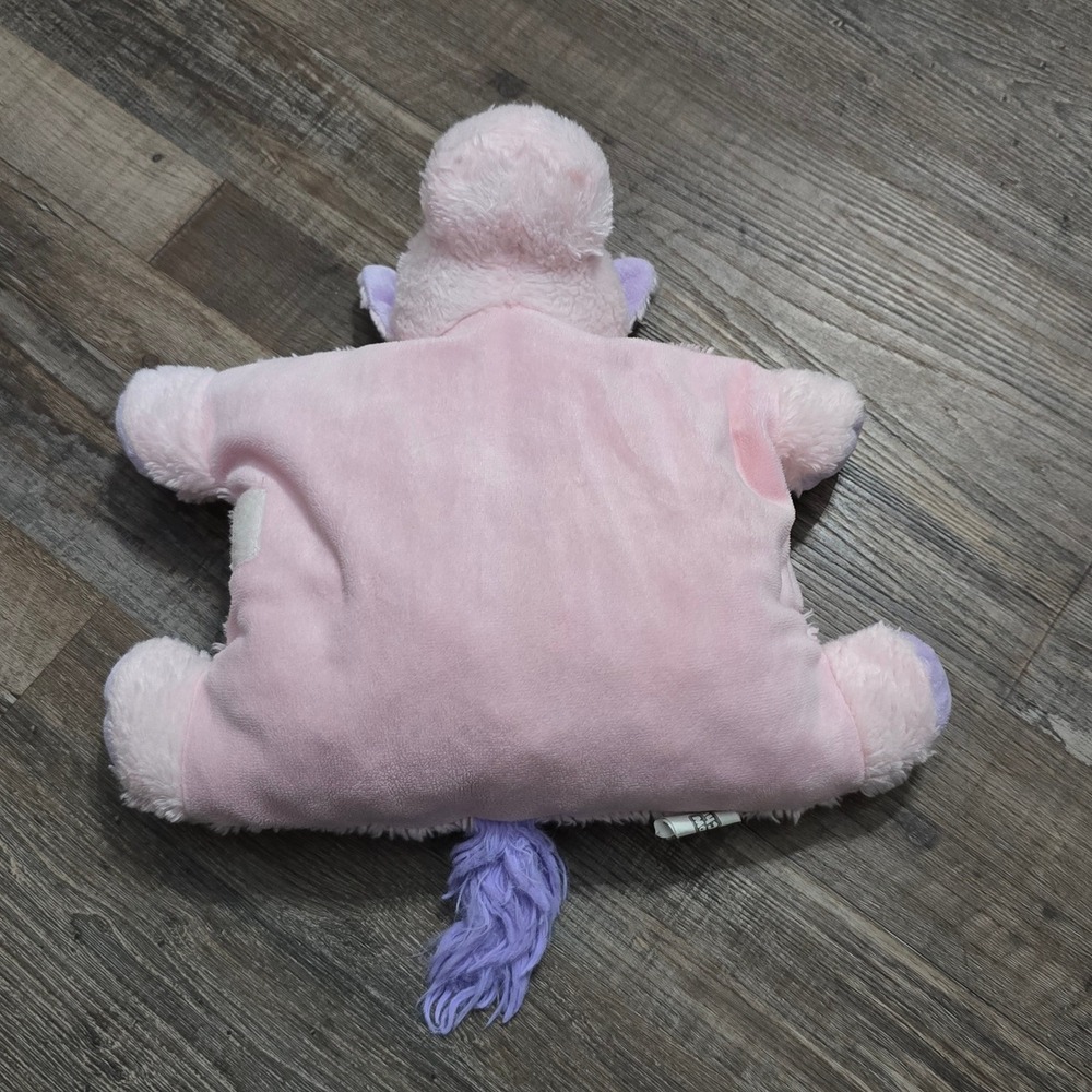 Pillow Charms Magical Unicorn Plush Folding Pillow Pink Purple Small 2013 - Picture 3 of 10